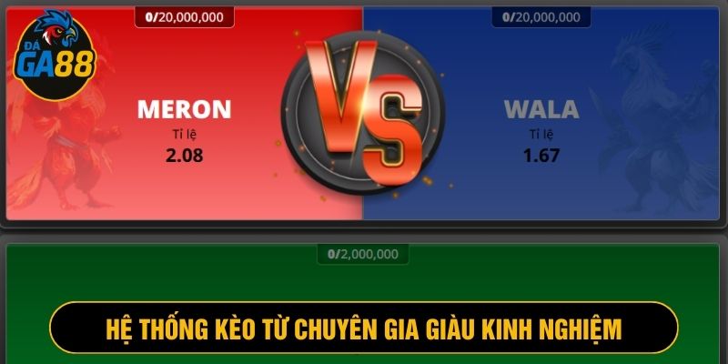 Kèo cược được nghiên cứu bởi chuyên gia giàu kinh nghiệm cá cược